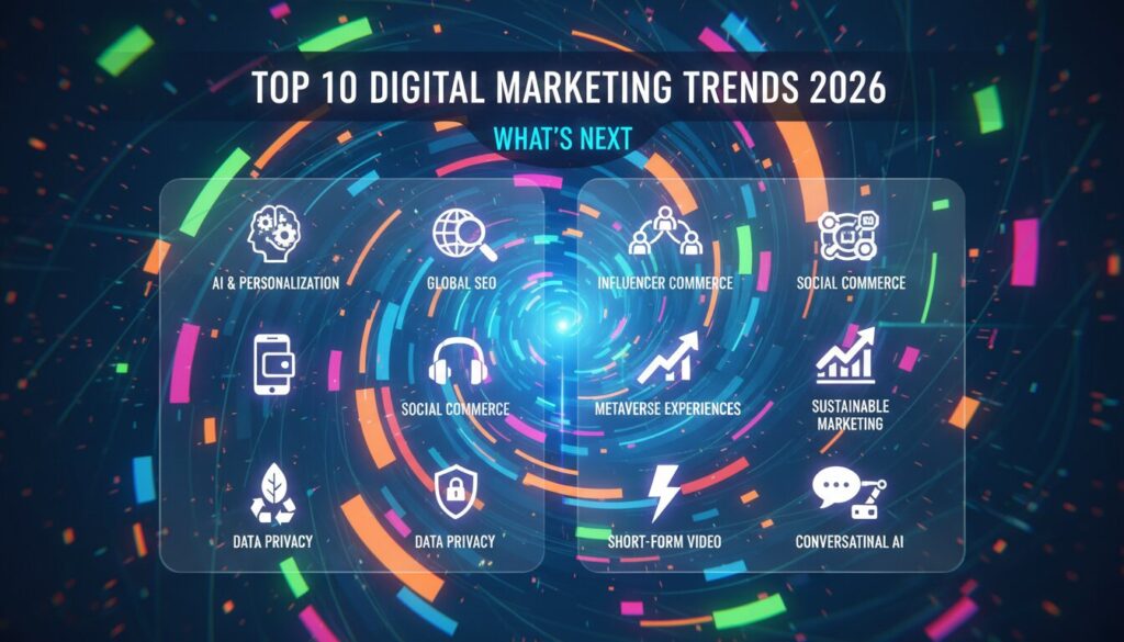 Top 10 Digital Marketing Trends 2026 | What’s Next