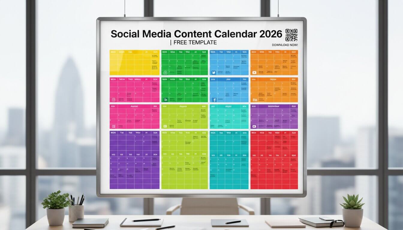 21.04 4 DIGIGROWVITY Digital Growth without Limits Social Media Content Calendar 2026 | Free Template Analytics & Reporting Shopify SEO