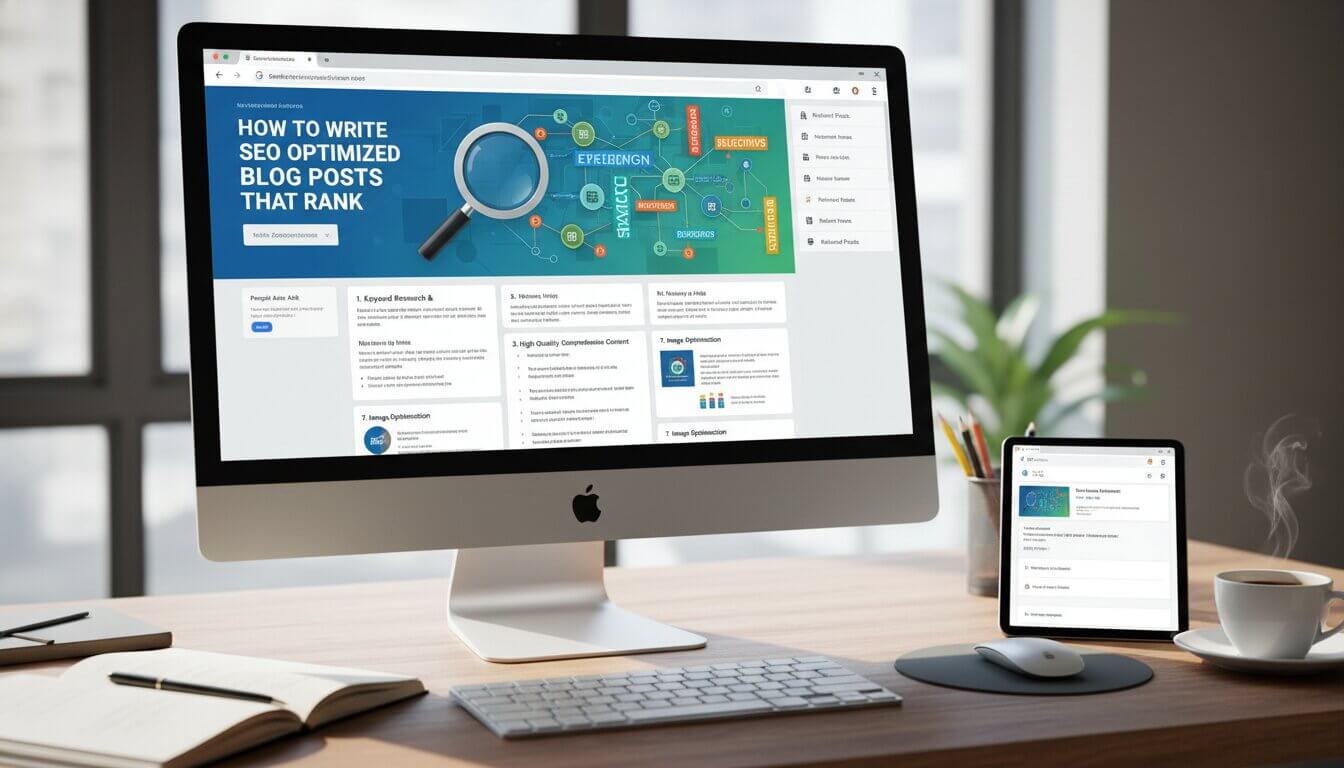 SEO optimized blog posts